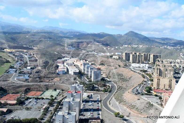 Vista aérea del Valle de Jinámar (Foto Antonio Alí)
